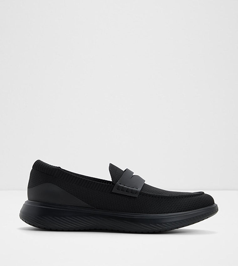 Aldo TURLEY Solid Slip-On Shoes - Black