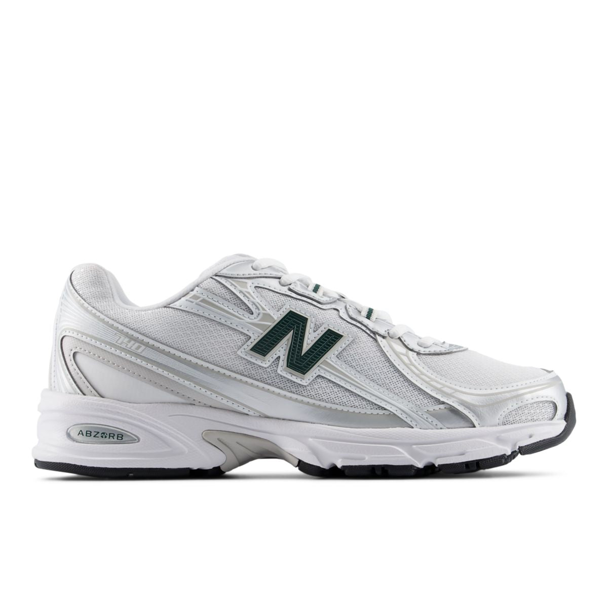 New Balance 740 - White / Nordic Green