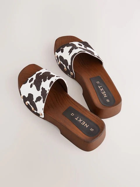Next Studded Clog Mule Sandals for Women