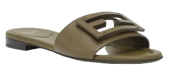 Baguette Flat Heel Slippers for Women