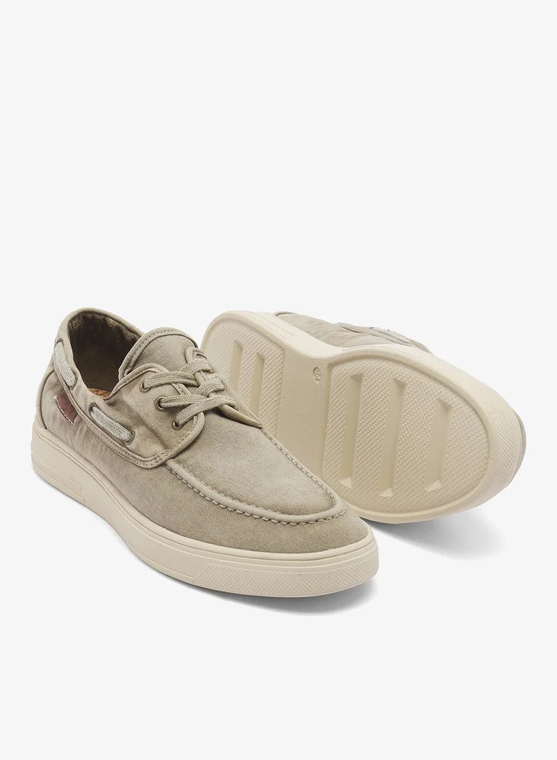 Wrangler Zeb Boat Sneaker Beige