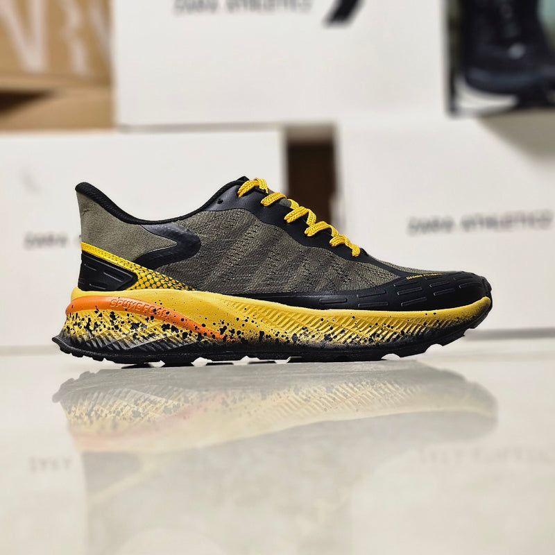 Zara Athleticz Runner Trail Shoes Yellow Black
