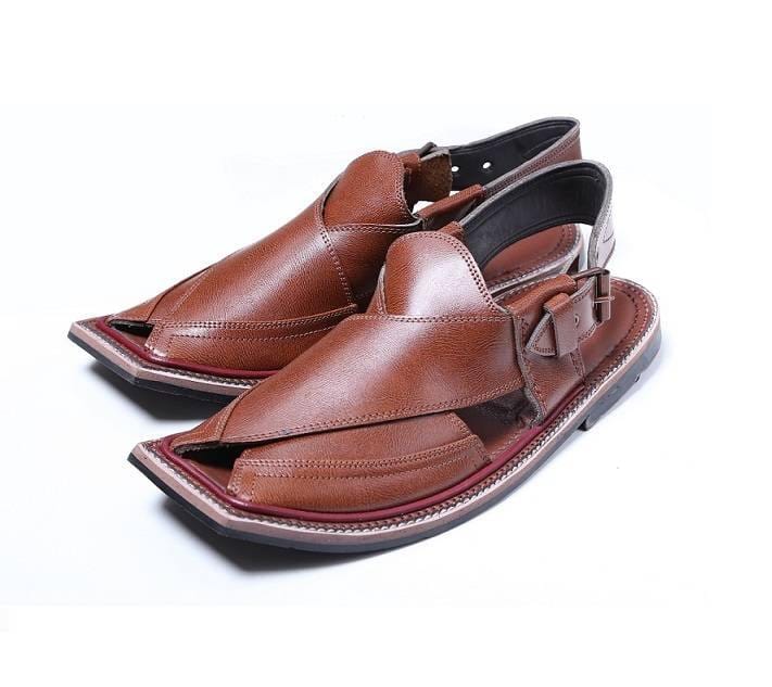 Rich Brown Peshawari Chappal - Jango Mall