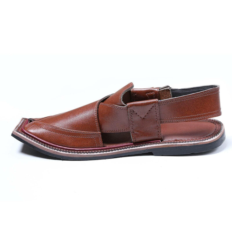 Rich Brown Peshawari Chappal - Jango Mall